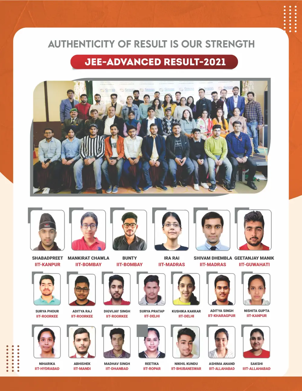 JEE 2021 Topper